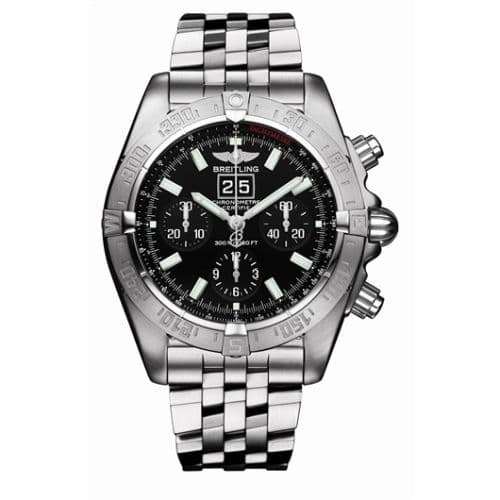 Breitling Chronomat Blackbird Big Date Polished / Black
