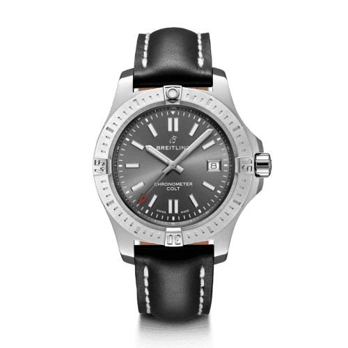 Breitling Chronomat Colt 41 Automatic Tempest Grey / Calf / Pin