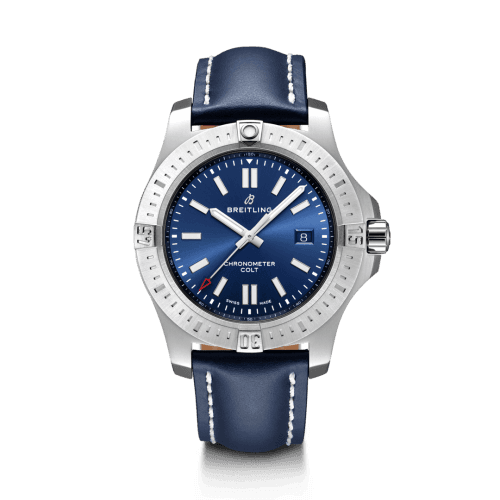 Breitling Chronomat Colt 44 Automatic Blue / Calf / Folding