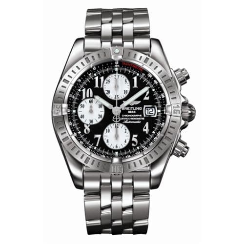 Breitling Chronomat Evolution Stainless Steel / Black