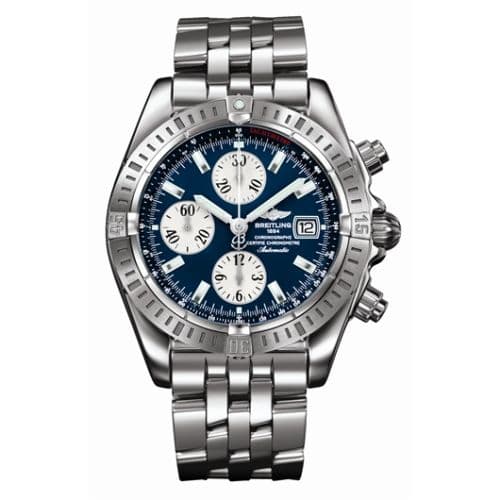 Breitling Chronomat Evolution Stainless Steel / Blue