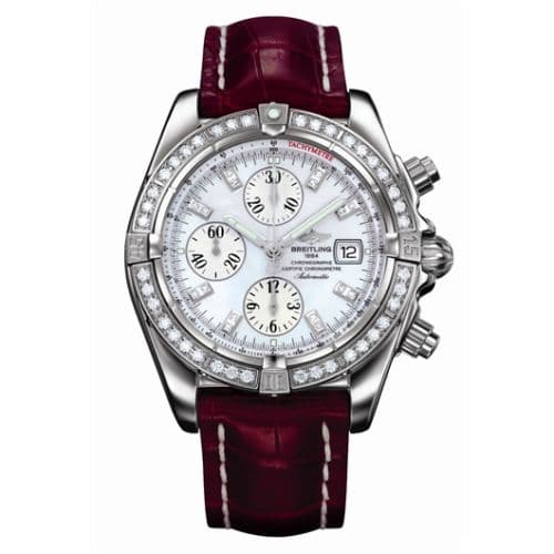 Breitling Chronomat Evolution Stainless Steel - Diamond / MOP