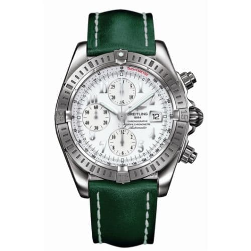 Breitling Chronomat Evolution Stainless Steel / White
