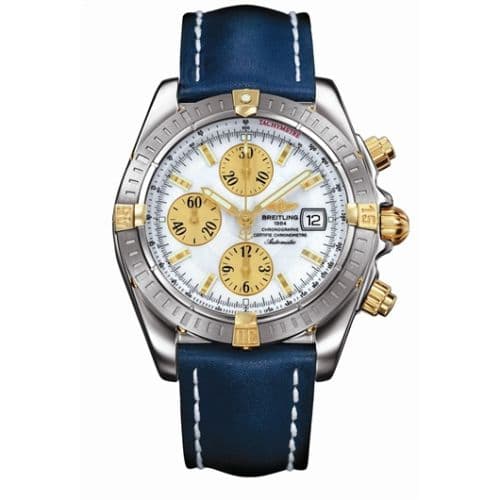 Breitling Chronomat Evolution Stainless Steel / Yellow Gold / MOP
