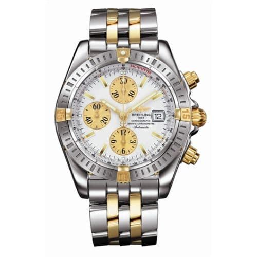Breitling Chronomat Evolution Stainless Steel / Yellow Gold / Silver
