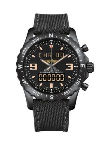 Breitling Chronospace Military Blacksteel / Volcano Black / Military