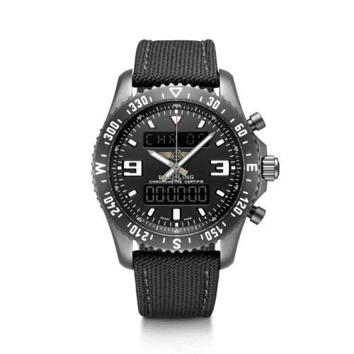 Breitling Chronospace Military Blacksteel / Volcano Black / Military / Pin