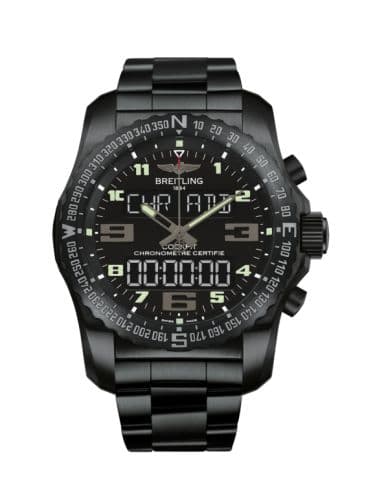 Breitling Cockpit B50 Night Mission / Black / Bracelet