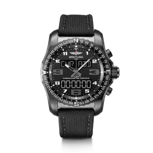 Breitling Cockpit B50 Night Mission / Black / Military / Pin