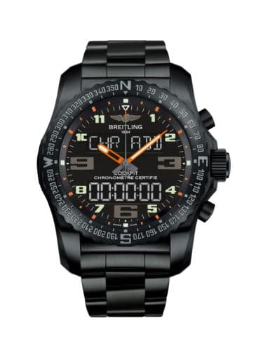 Breitling Cockpit B50 Night Mission / Black-Orange / Bracelet