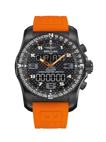Breitling Cockpit B50 Night Mission / Carbon Orange / Rubber / Boutique Edition