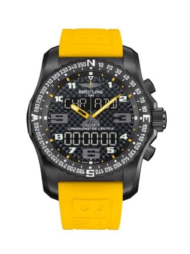 Breitling Cockpit B50 Night Mission / Carbon Yellow / Rubber / Boutique Edition