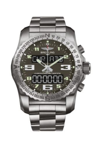 Breitling Cockpit B50 Titanium / Grey / Bracelet