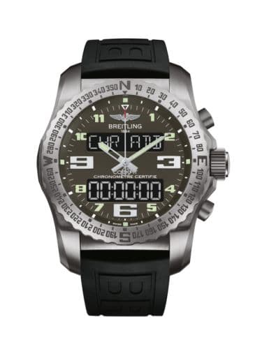 Breitling Cockpit B50 Titanium / Grey / Rubber / Folding