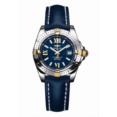 Breitling Cockpit Lady Blue / Calf