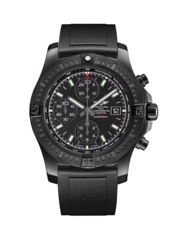 Breitling Colt Chronograph Automatic Blacksteel / Volcano Black / Rubber