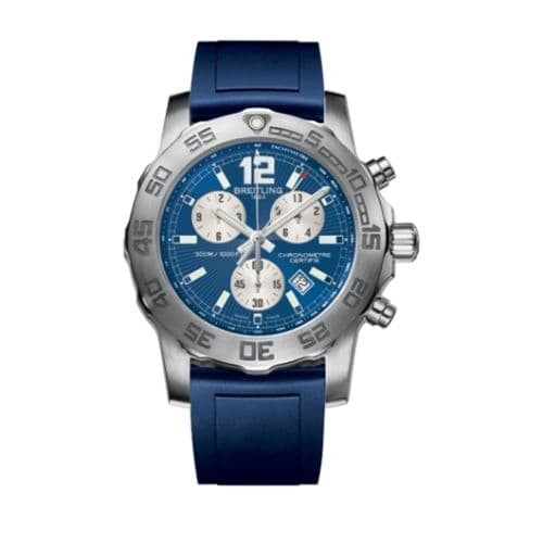 Breitling Colt Chronograph II Blue / Rubber