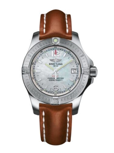 Breitling Colt Lady Pearl / Calf / Pin
