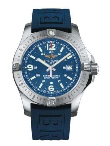 Breitling Colt Quartz Mariner Blue / Rubber / Pin