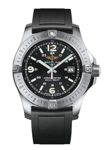 Breitling Colt Quartz Volcano Black / Rubber / Pin