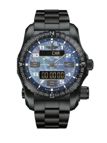 Breitling Emergency II Night Mission / Blue Mother-of-Pearl / Bracelet