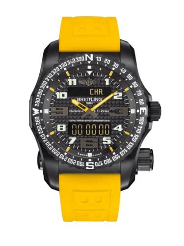 Breitling Emergency II Night Mission / Carbon Yellow / Rubber / Boutique