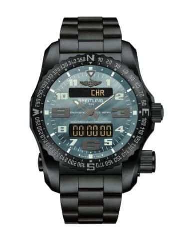 Breitling Emergency II Night Mission / Green Mother-of-Pearl / Bracelet