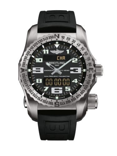 Breitling Emergency II Titanium / Black / Rubber / Folding