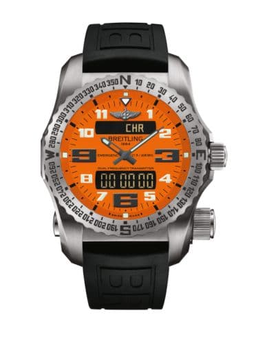 Breitling Emergency II Titanium / Orange / Rubber / Folding