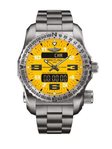 Breitling Emergency II Titanium / Yellow / Bracelet