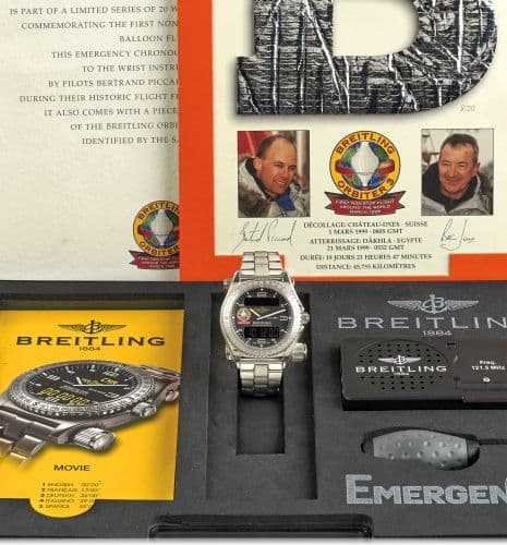 Breitling Emergency Orbiter White Gold