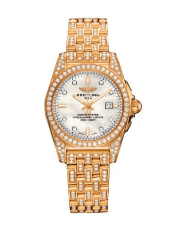 Breitling Galactic 29 Rose Gold / Diamondworks / Pearl Diamond / Bracelet / Limited Edition