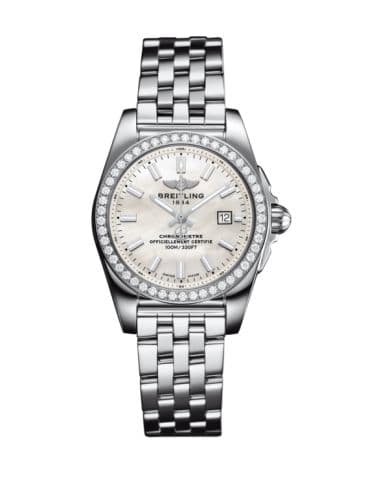 Breitling Galactic 29 Stainless Steel / Diamond / Pearl / Bracelet