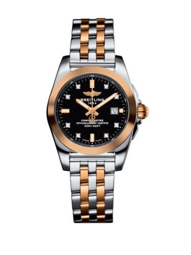 Breitling Galactic 29 Stainless Steel / Rose Gold / Trophy Black Diamond / Bracelet