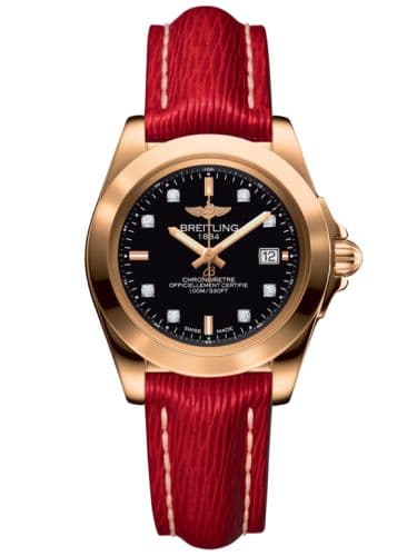 Breitling Galactic 32 Sleek Edition Rose Gold / Trophy Black Diamond / Sahara