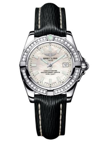 Breitling Galactic 32 Stainless Steel / Diamond / Pearl / Sahara
