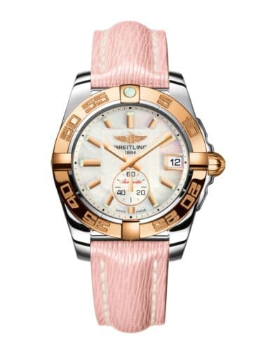 Breitling Galactic 36 Automatic Stainless Steel / Rose Gold / Pearl / Sahara