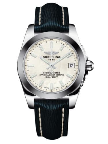 Breitling Galactic 36 Stainless Steel / SleekT / Pearl / Sahara