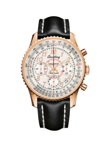 Breitling Montbrillant 01 Red Gold / Mercury Silver / Calf