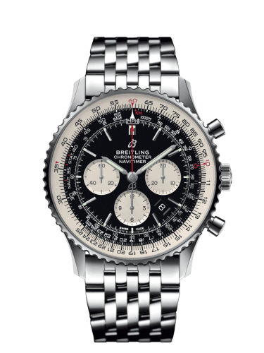 Breitling Navitimer 1 B01 Chronograph 46 Stainless Steel / Black / Bracelet