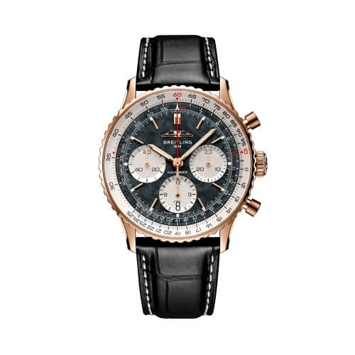 Breitling Navitimer B01 Chronograph 41 Red Gold / Black MOP / Japan