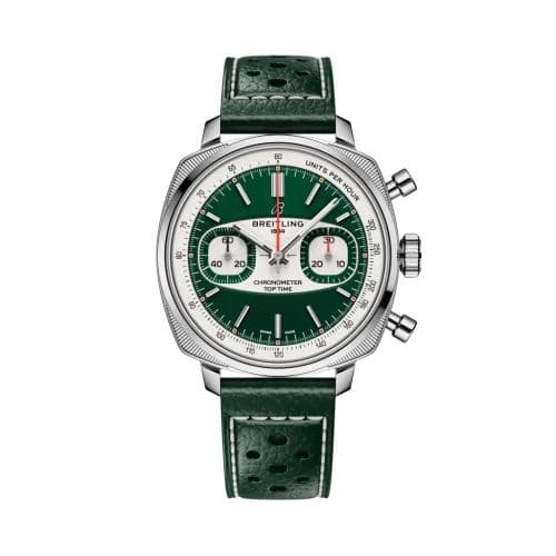 Breitling Premier Top Time B01 Racing Stainless Steel / Green