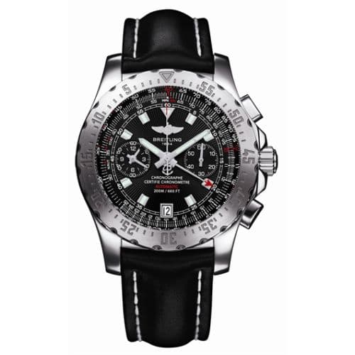 Breitling Skyracer Black / Calf