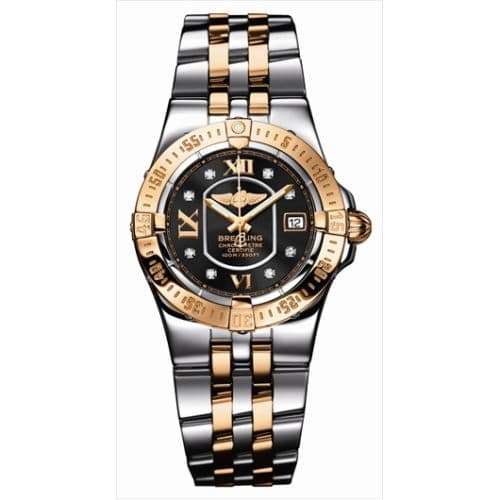 Breitling Starliner 2008 Two Tone Rose / Black
