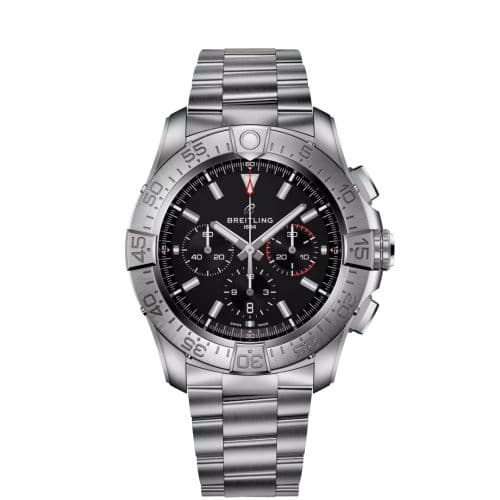 Breitling Super Avenger B01 Chronograph 46 Titanium / Black / Bracelet