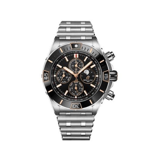 Breitling Super Chronomat 1461 Days 44 Stainless Steel / Black / Rouleaux