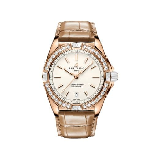 Breitling Super Chronomat 38 Origins Red Gold / White / Alligator