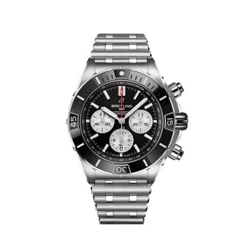 Breitling Super Chronomat B01 44 Stainless Steel / Black / Rouleaux