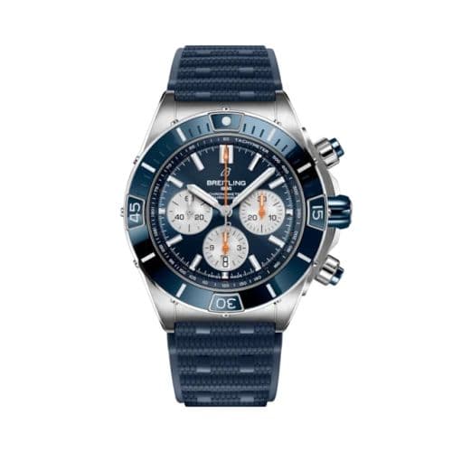 Breitling Super Chronomat B01 44 Stainless Steel / Shula 347 / Rubber