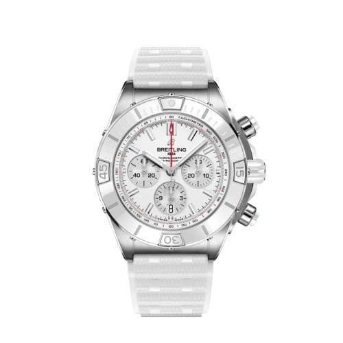 Breitling Super Chronomat B01 44 Stainless Steel / White / Japan